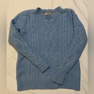 🤍JCP BLUE KNIT SWEATER!